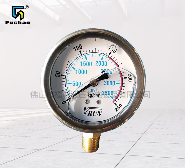  Shangluo straight out pressure gauge